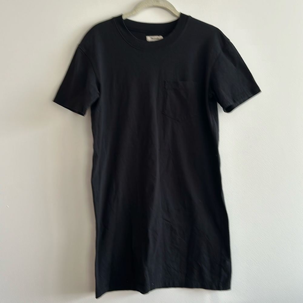 Madwell black shirt dress cotton size xs